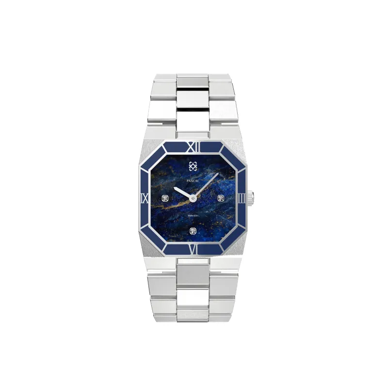 Octagonal Enamel Diamond Watch made by Pascal Design Official