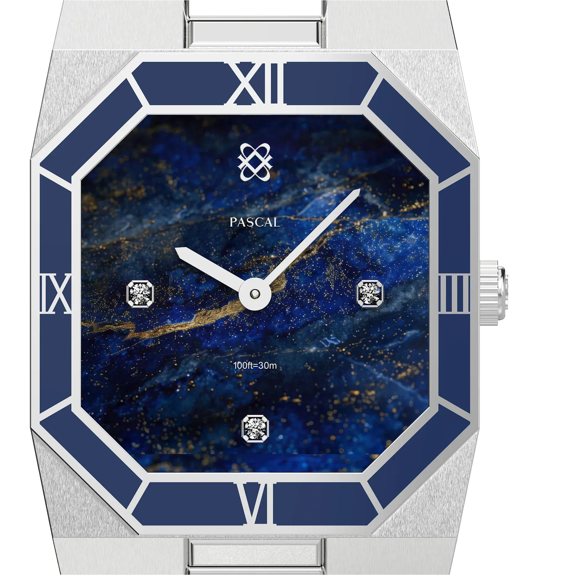 Octagonal Enamel Diamond Watch sold by Pascal Design Official product image thumbnail 4