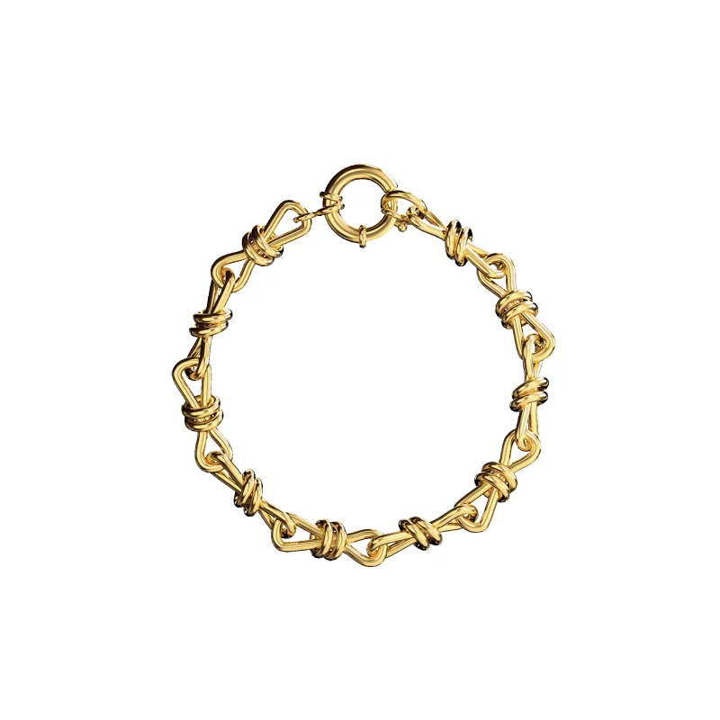 Knotted Link Bracelet made by Pascal Design Official