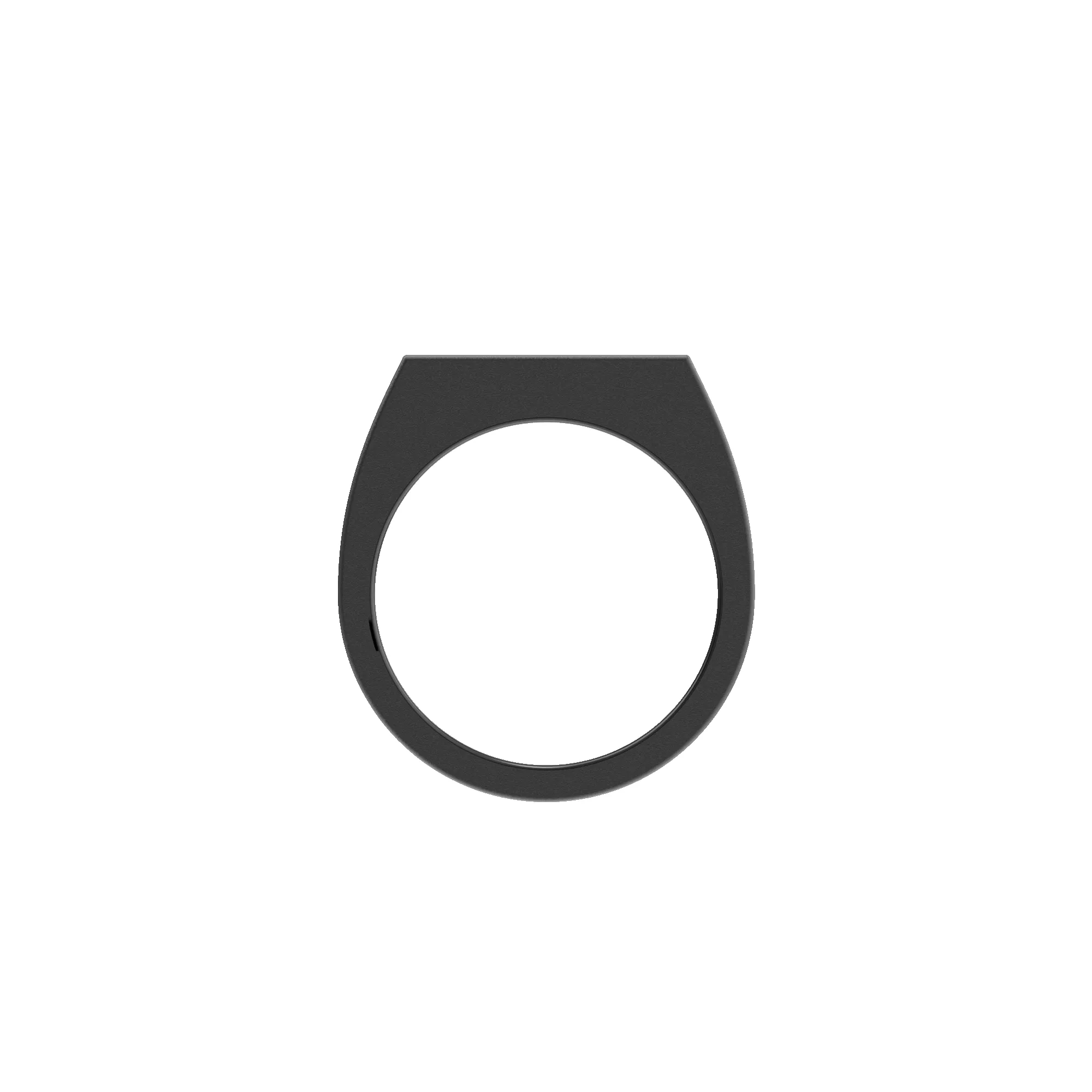 Geo Volume Diamond Signet Ring sold by Pascal Design Official product image thumbnail 4