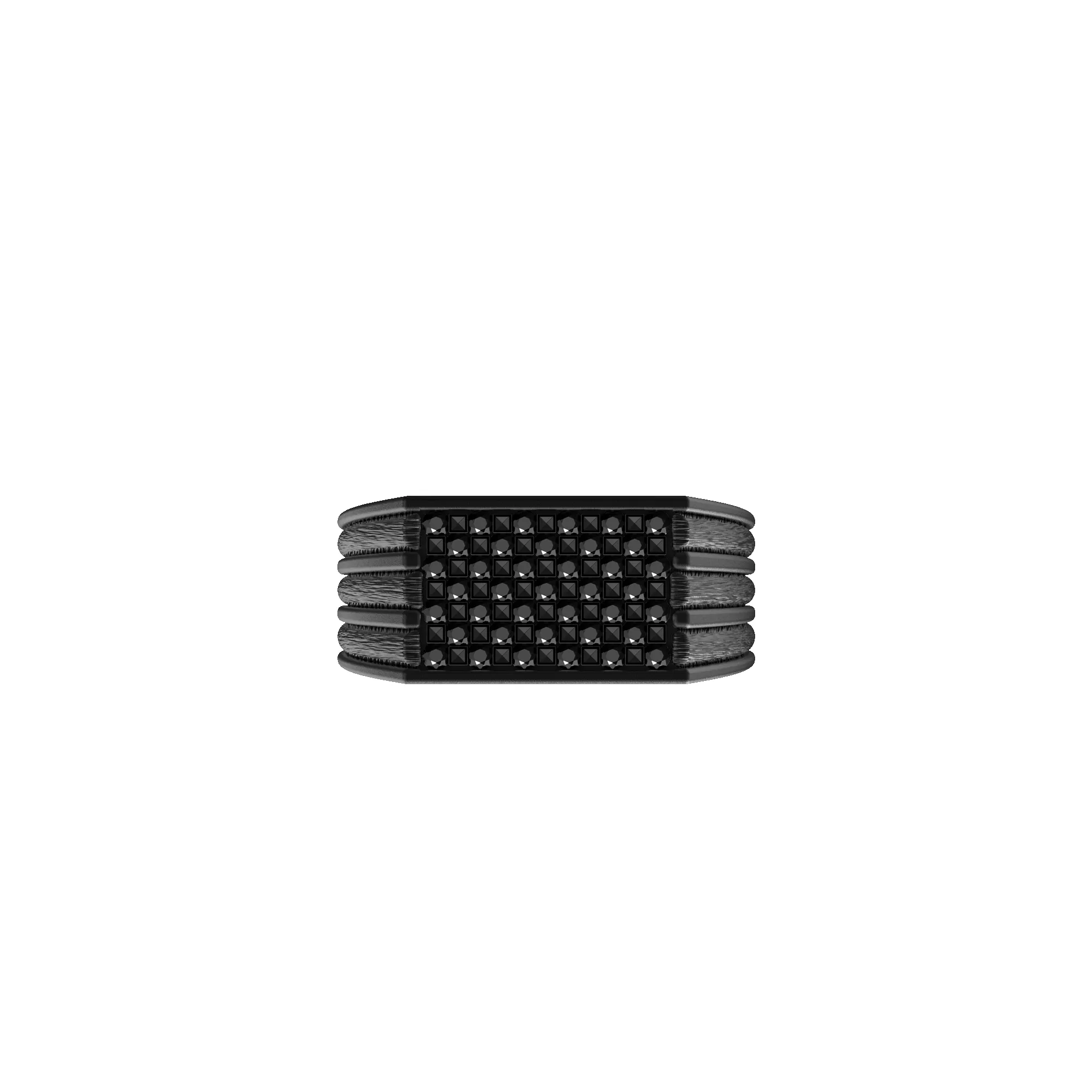 Geo Volume Diamond Signet Ring sold by Pascal Design Official product image thumbnail 3