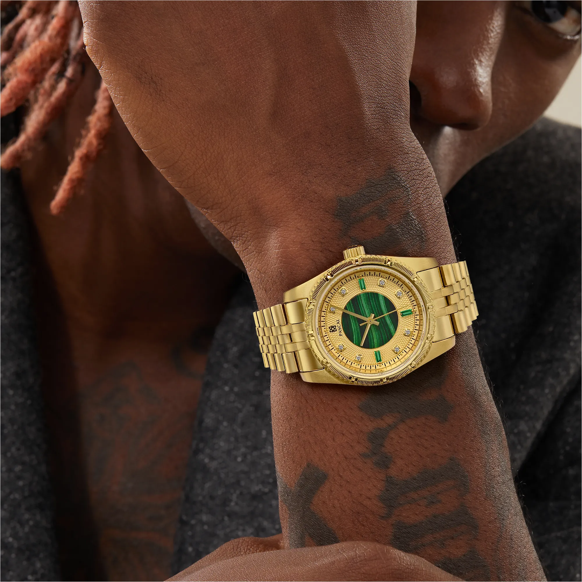 Timeless Classic Diamond Watch & Cufflinks Gift Set sold by Pascal Design Official product image thumbnail 3
