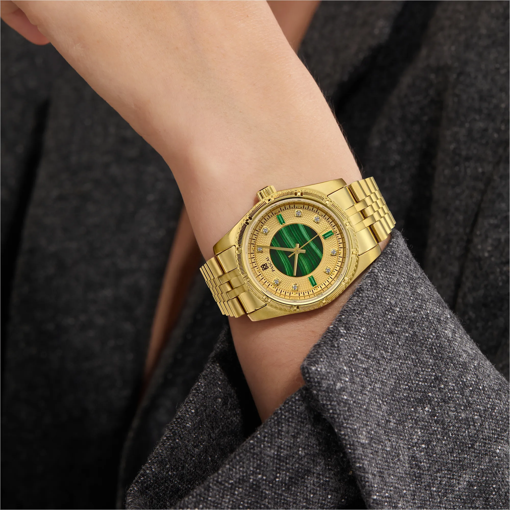 Timeless Classic Diamond Watch & Cufflinks Gift Set sold by Pascal Design Official product image thumbnail 4