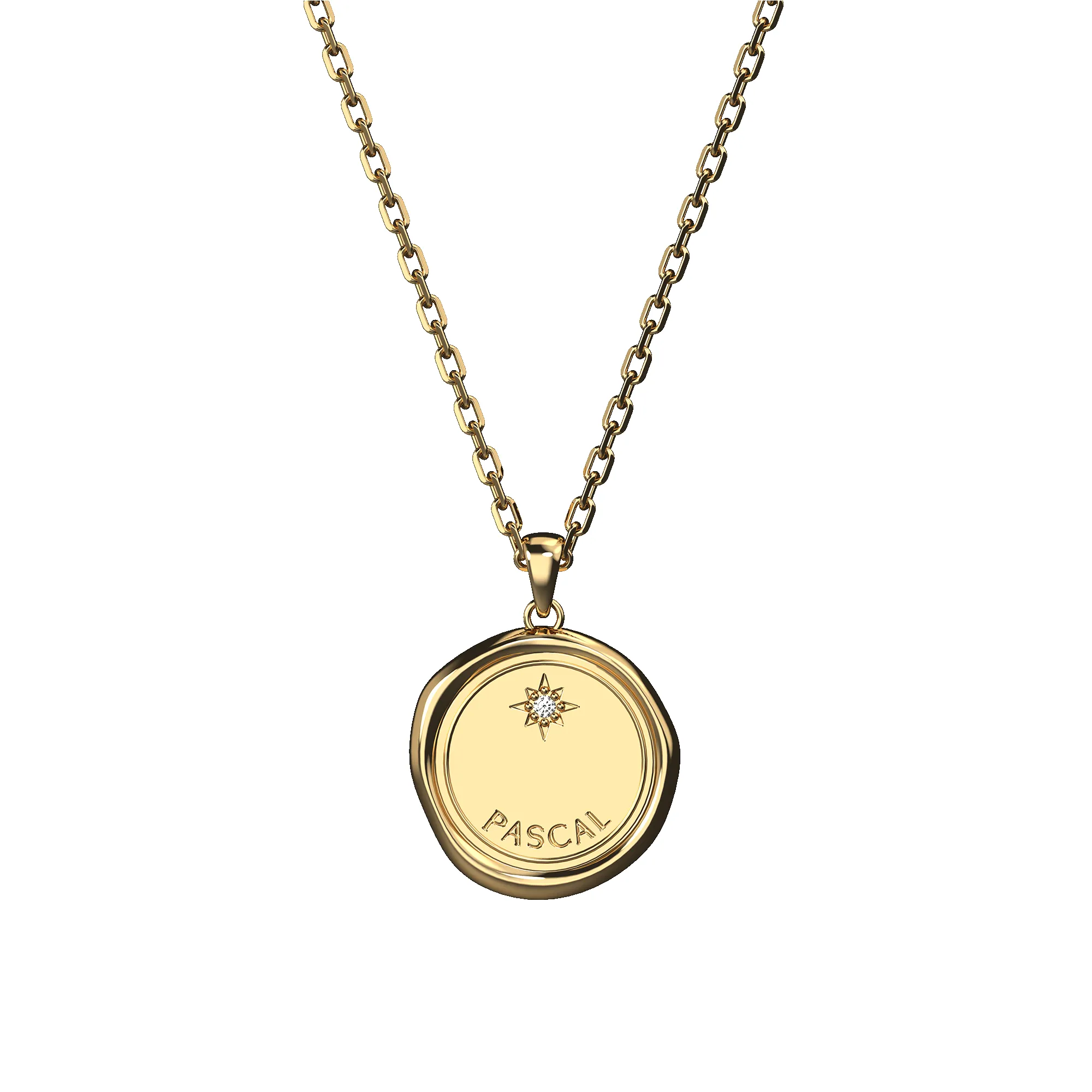 AstroSeal Taurus Diamond Necklace sold by Pascal Design Official product image thumbnail 2