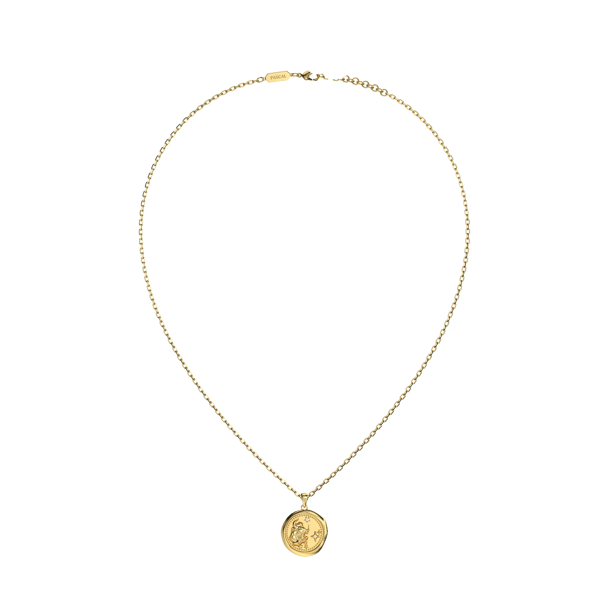AstroSeal Taurus Diamond Necklace sold by Pascal Design Official product image thumbnail 4