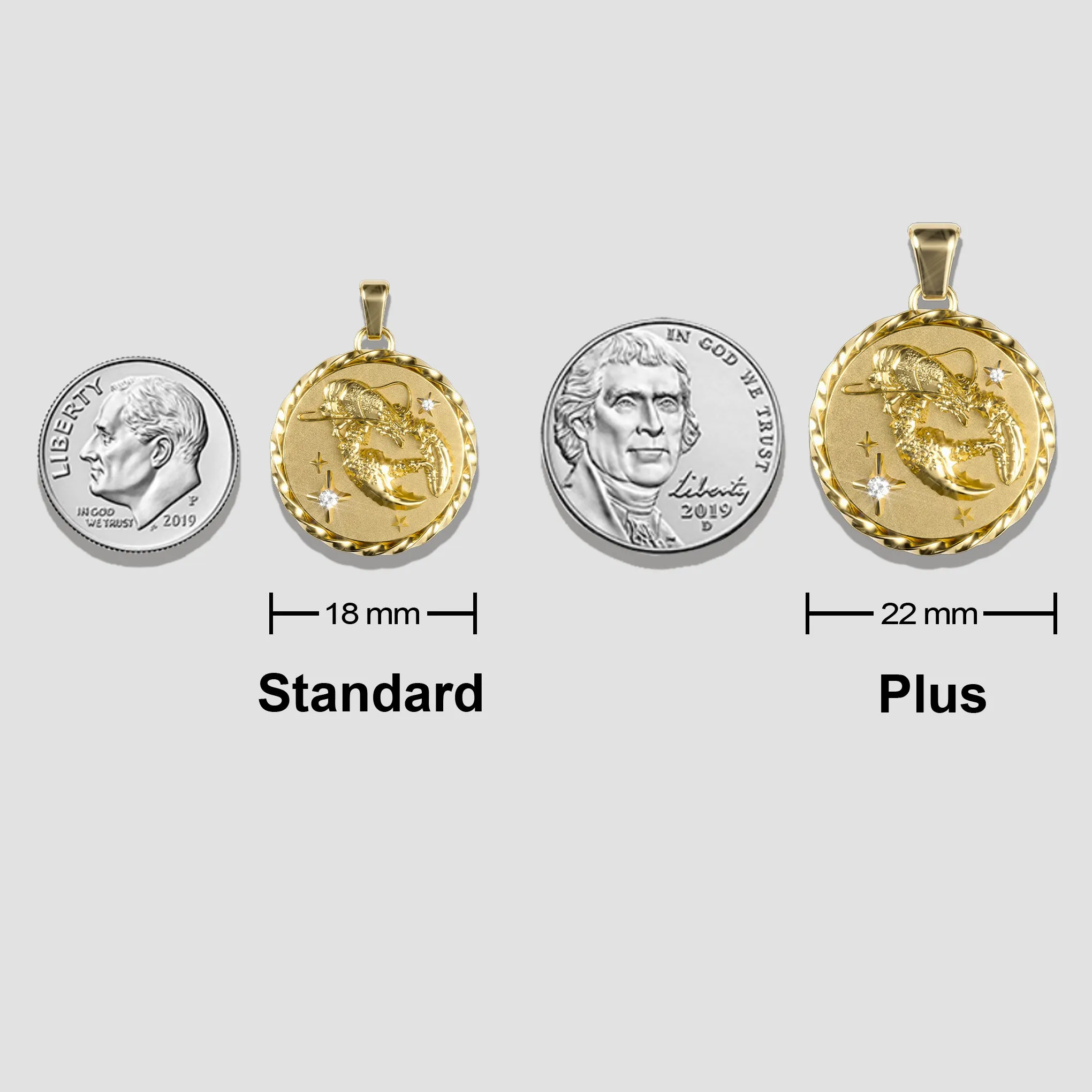 Cancer Amulet Necklace sold by Pascal Design Official product image thumbnail 4