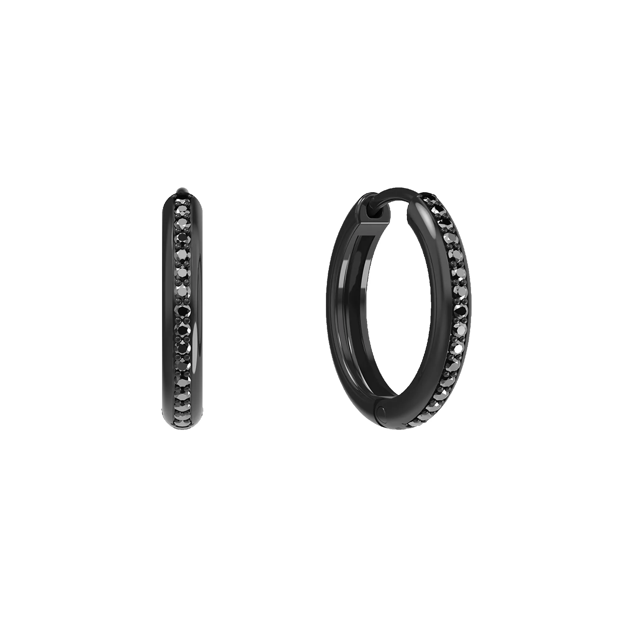 Classic Diamond Hoop Earrings sold by Pascal Design Official