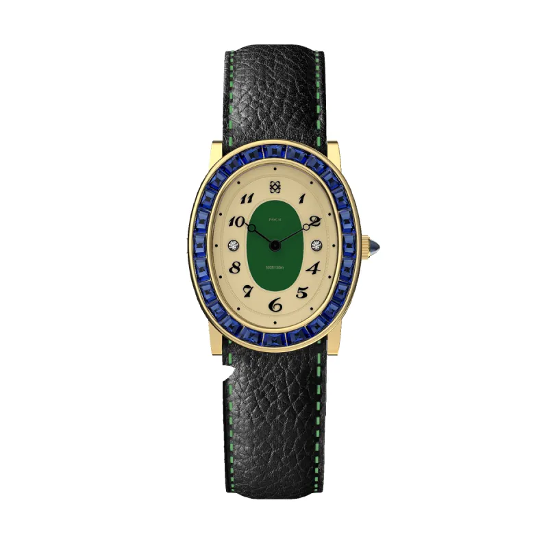 Oval Halo Diamond Watch sold by Pascal Design Official