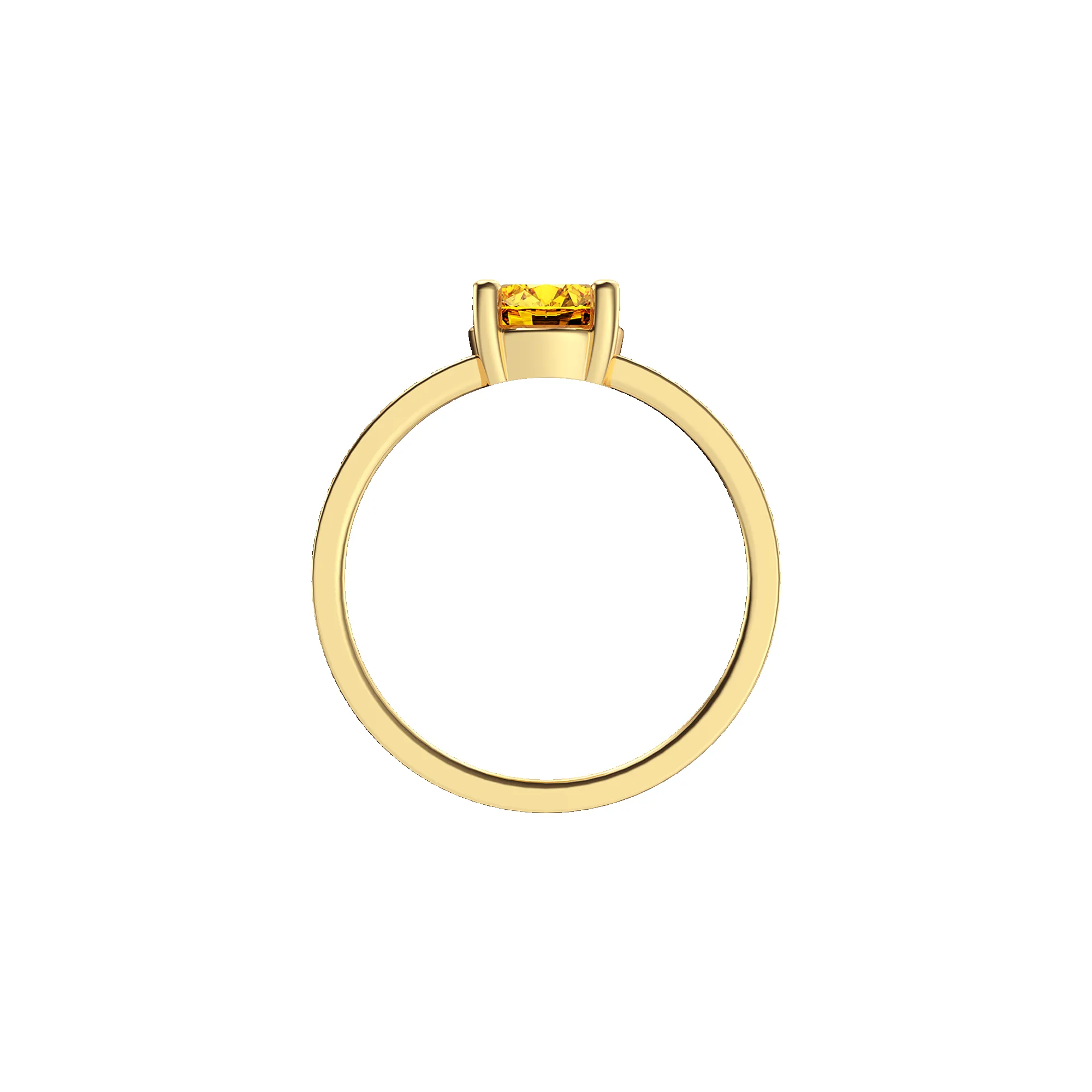 Solitaire Round Cut Diamond Eternity Ring sold by Pascal Design Official product image thumbnail 4