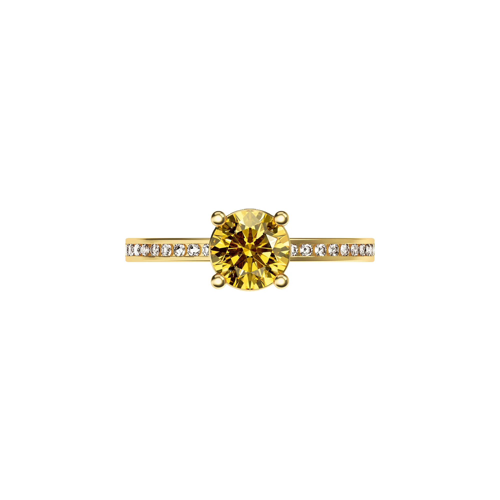 Solitaire Round Cut Diamond Eternity Ring sold by Pascal Design Official