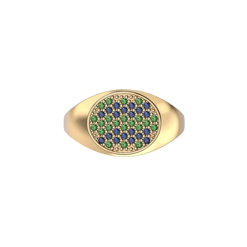 Mèlange Aquarius Pinky Ring sold by Pascal Design Official