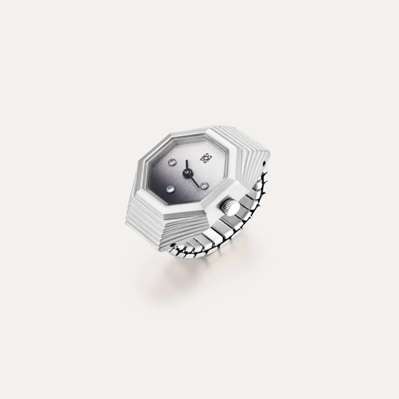 Fresno Diamond Watch Ring sold by Pascal Design Official