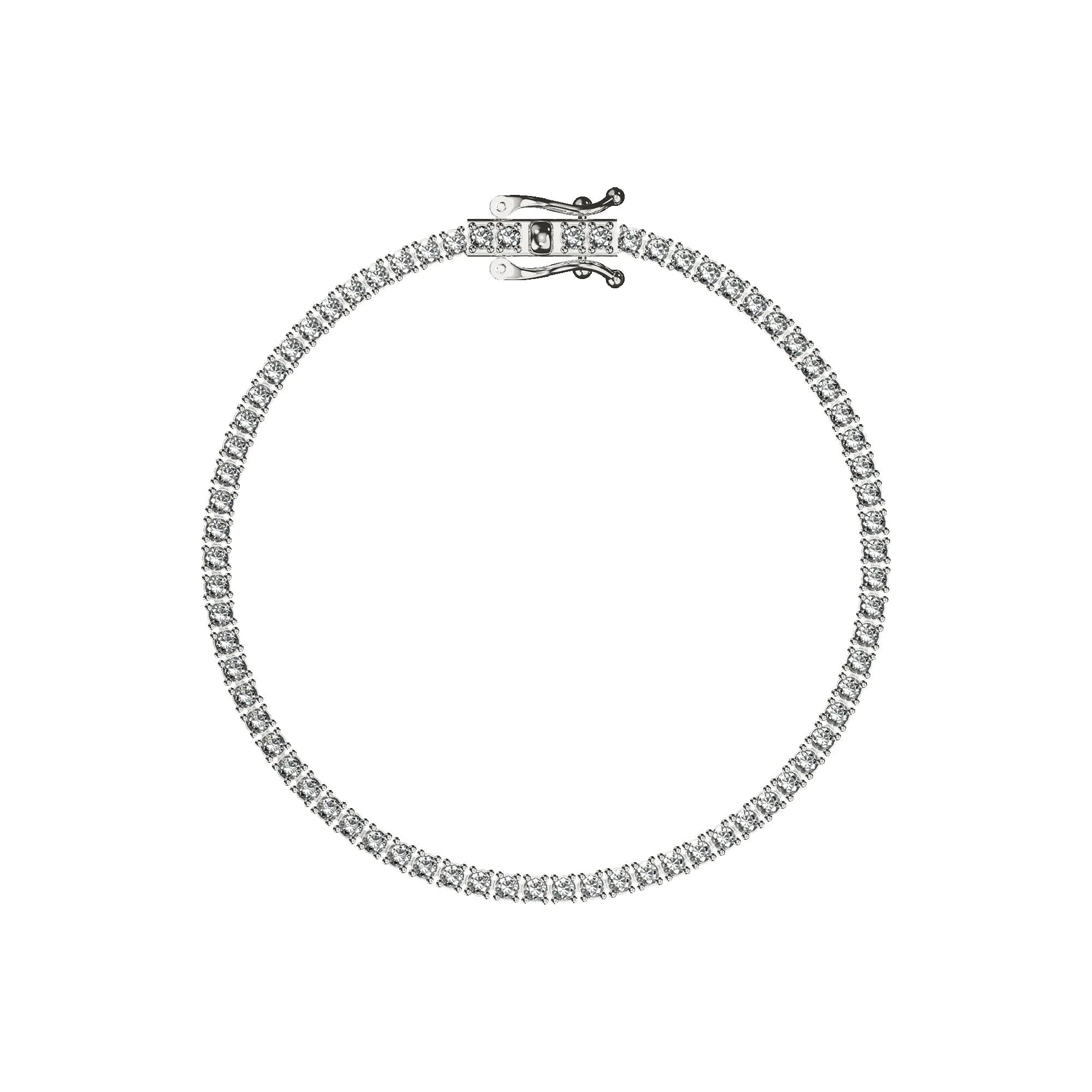 Classic Diamond Tennis Bracelet, 2mm sold by Pascal Design Official product image thumbnail 5