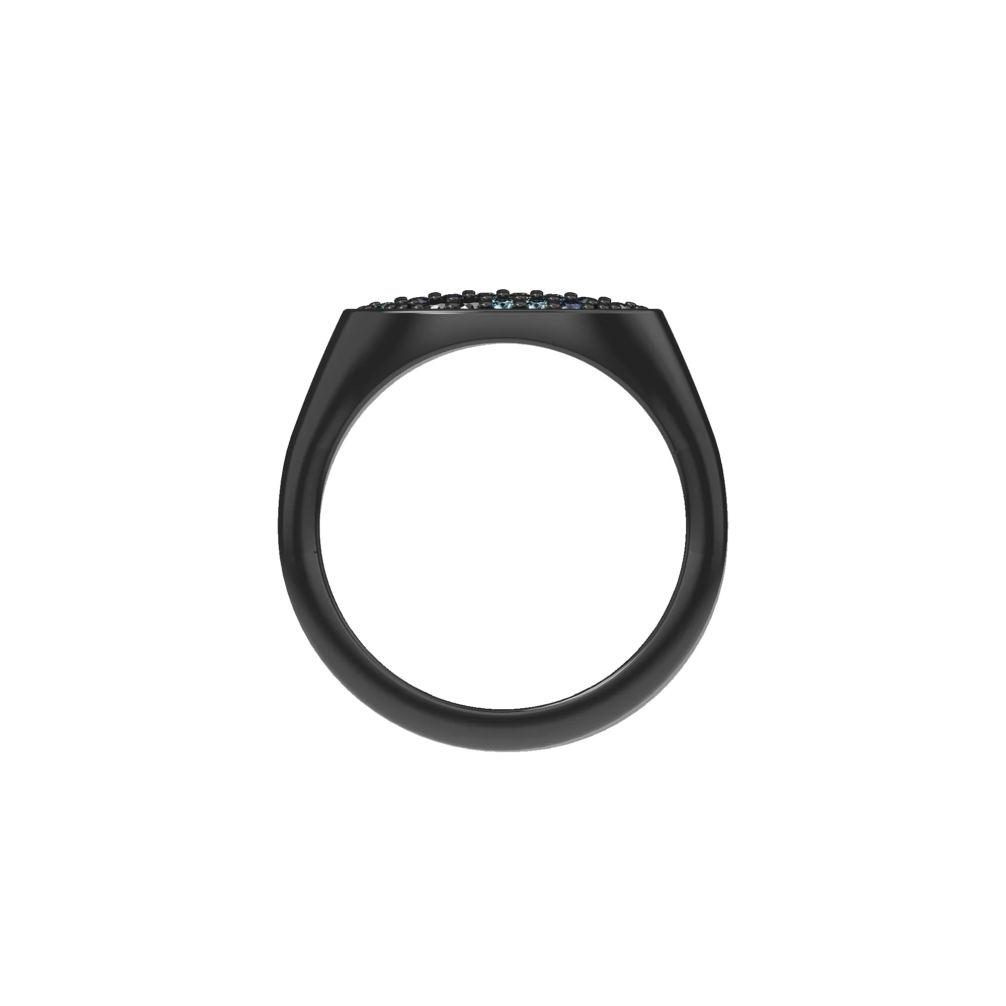 Elongate Diamond Pinky Ring sold by Pascal Design Official product image thumbnail 4