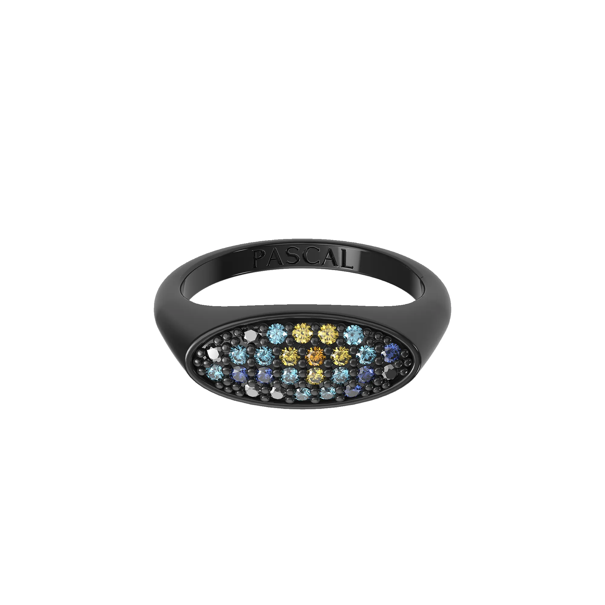 Elongate Diamond Pinky Ring sold by Pascal Design Official