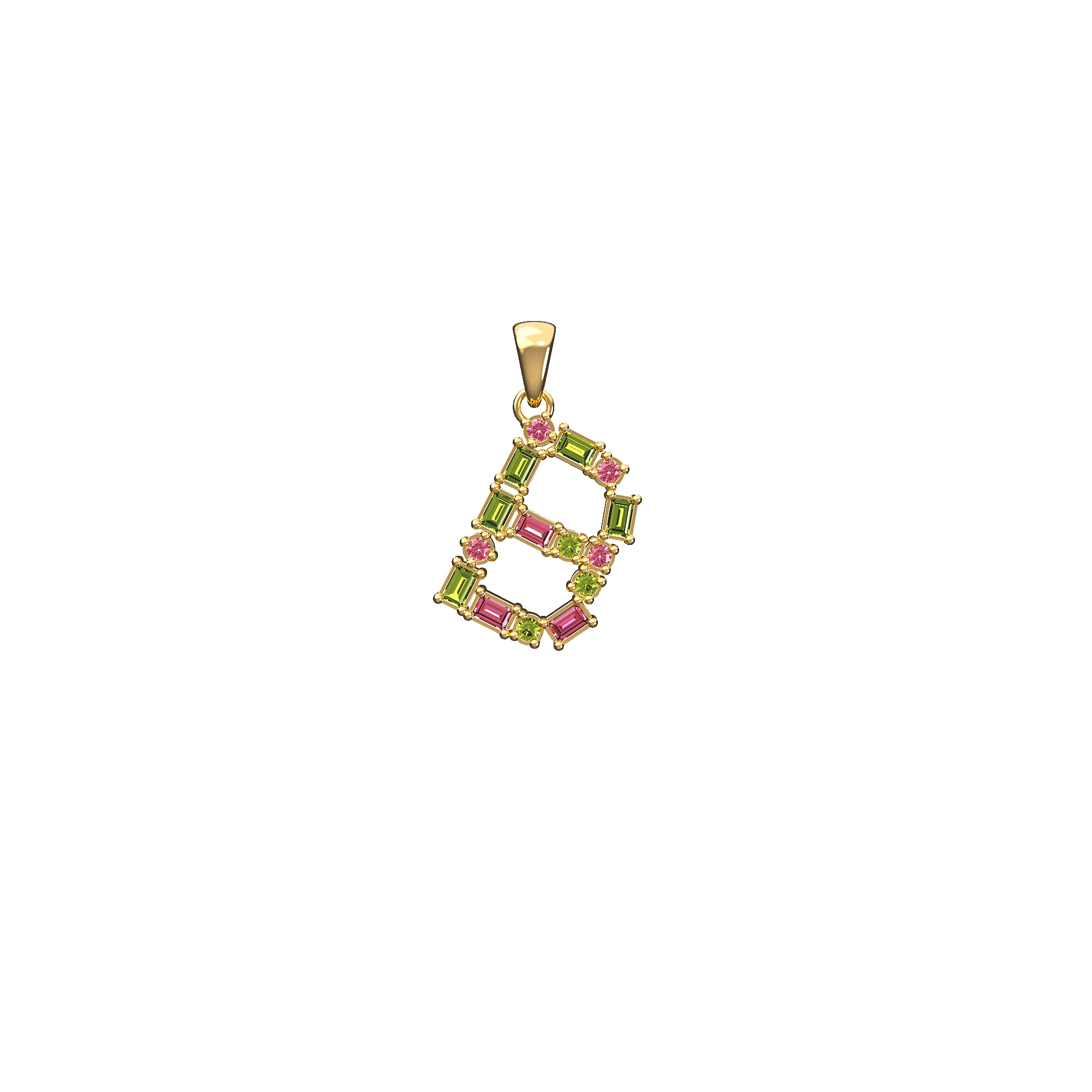 Vintage Decorative Alphabet Pendant sold by Pascal Design Official product image thumbnail 5