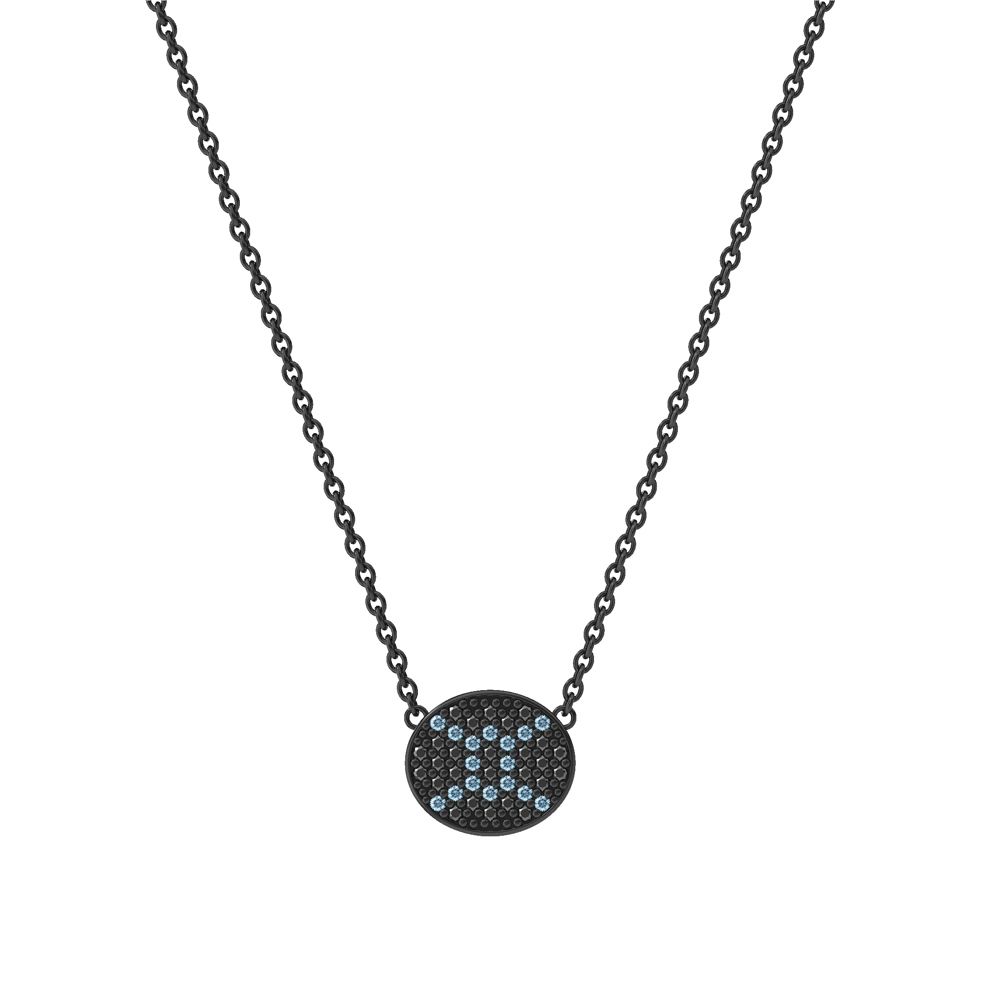 Mélange Gemini Diamond Necklace sold by Pascal Design Official