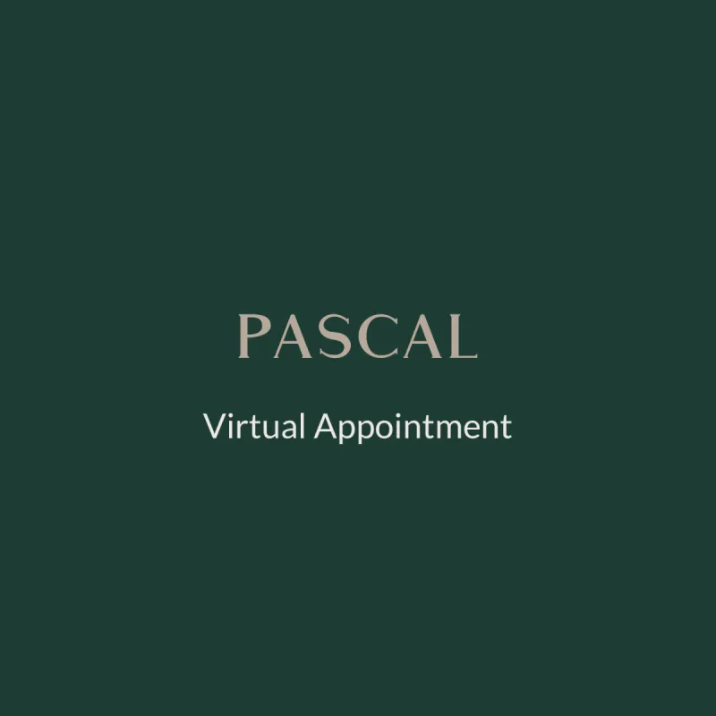 Virtual Appointment | Engagement Ring sold by Pascal Design Official
