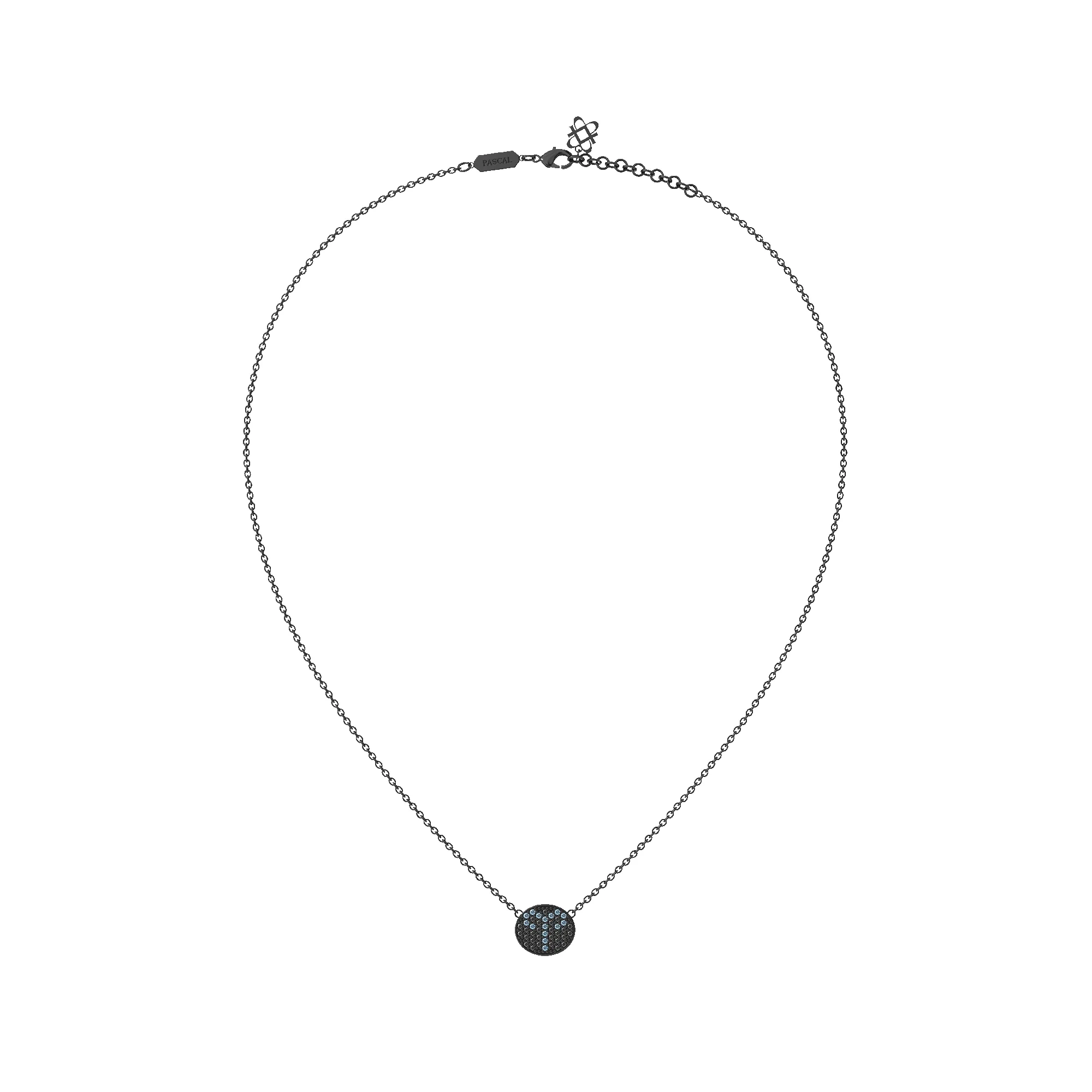 Mélange Aries Diamond Necklace sold by Pascal Design Official product image thumbnail 3