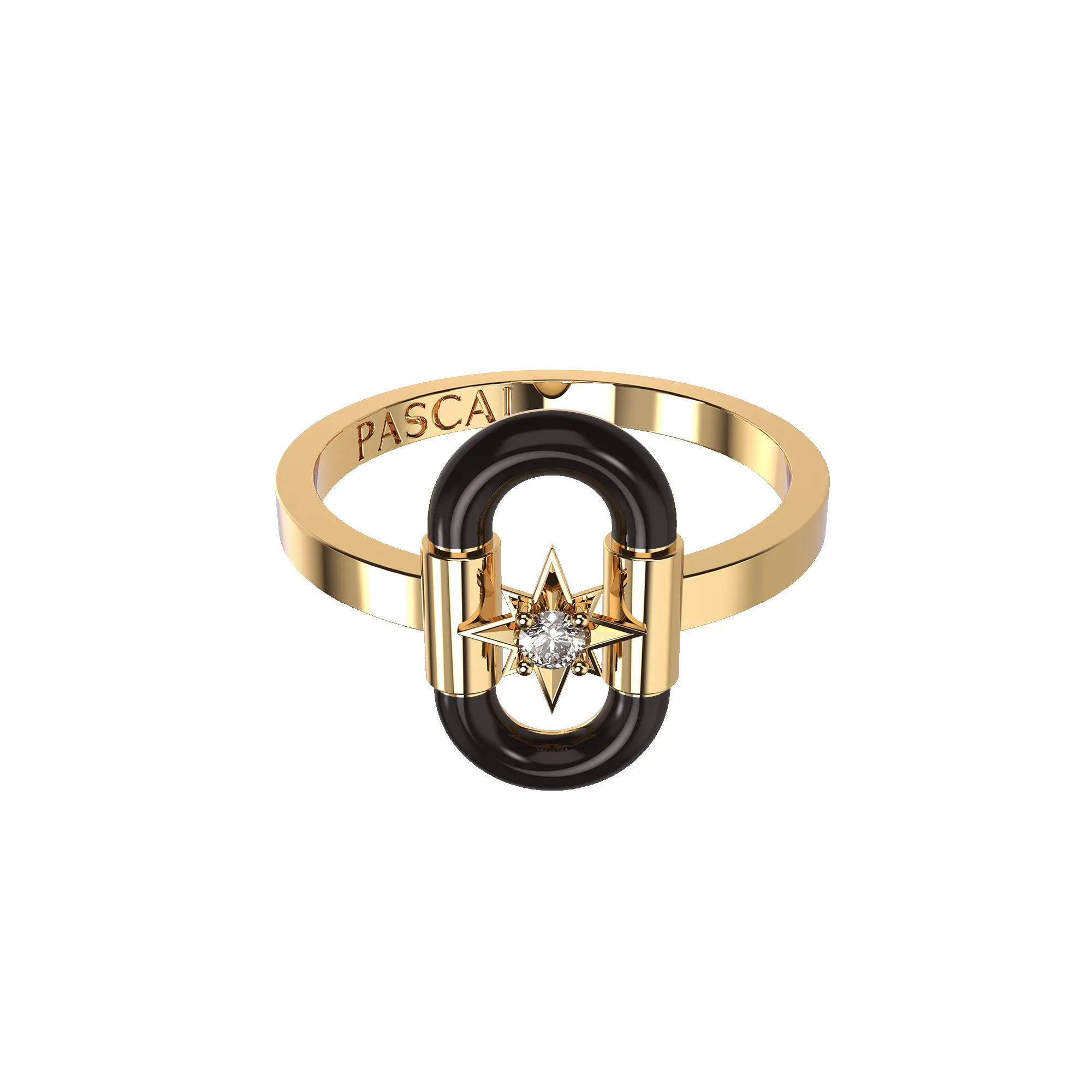 Element Party Diamond Enamel Ring sold by Pascal Design Official product image thumbnail 3