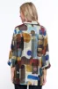 Printed Woven Button Front Blouse - Women's - Abstract Multi sold by Ail Miles Clothing