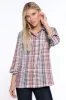 Plaid Woven Tunic - Plaid Multi sold by Ail Miles Clothing