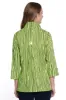 Printed Woven Crinkle Tunic - Women's - Soft Lime sold by Ail Miles Clothing