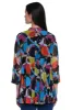 Printed Mesh Open Front Kimono - Petite - Geo Multi sold by Ail Miles Clothing