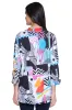 Print Point Collar Tunic - Abstract Multi sold by Ail Miles Clothing