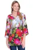 Woven Print Tunic - Floral Multi sold by Ail Miles Clothing