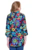 Woven Tunic with Wire Collar - Floral Multi sold by Ail Miles Clothing