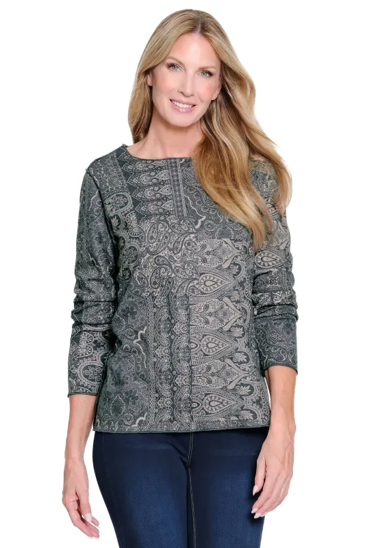 Reversible Print Tunic - Multi sold by Ail Miles Clothing