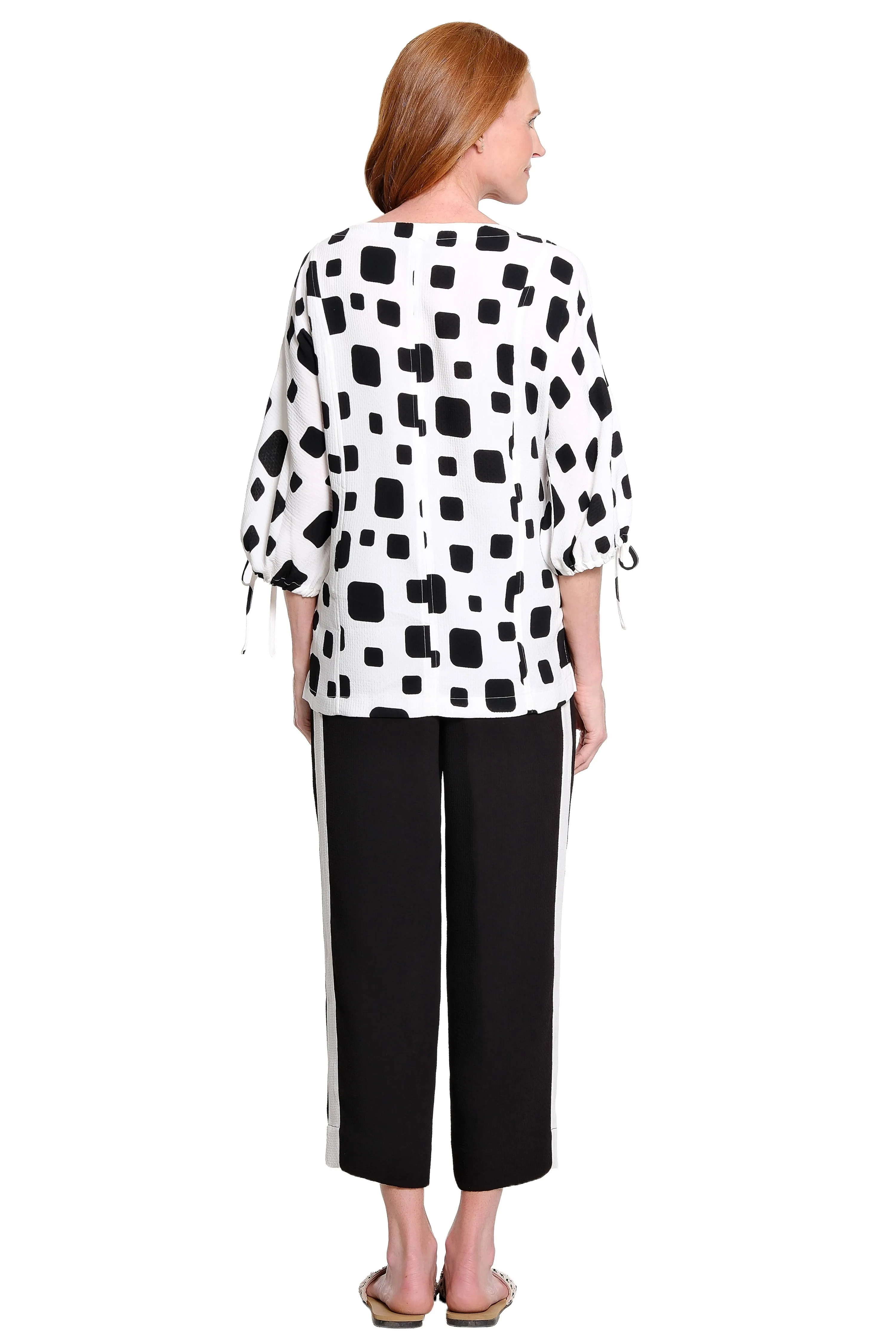 Cropped Pull-On Pant - Black sold by Ail Miles Clothing product image thumbnail 2