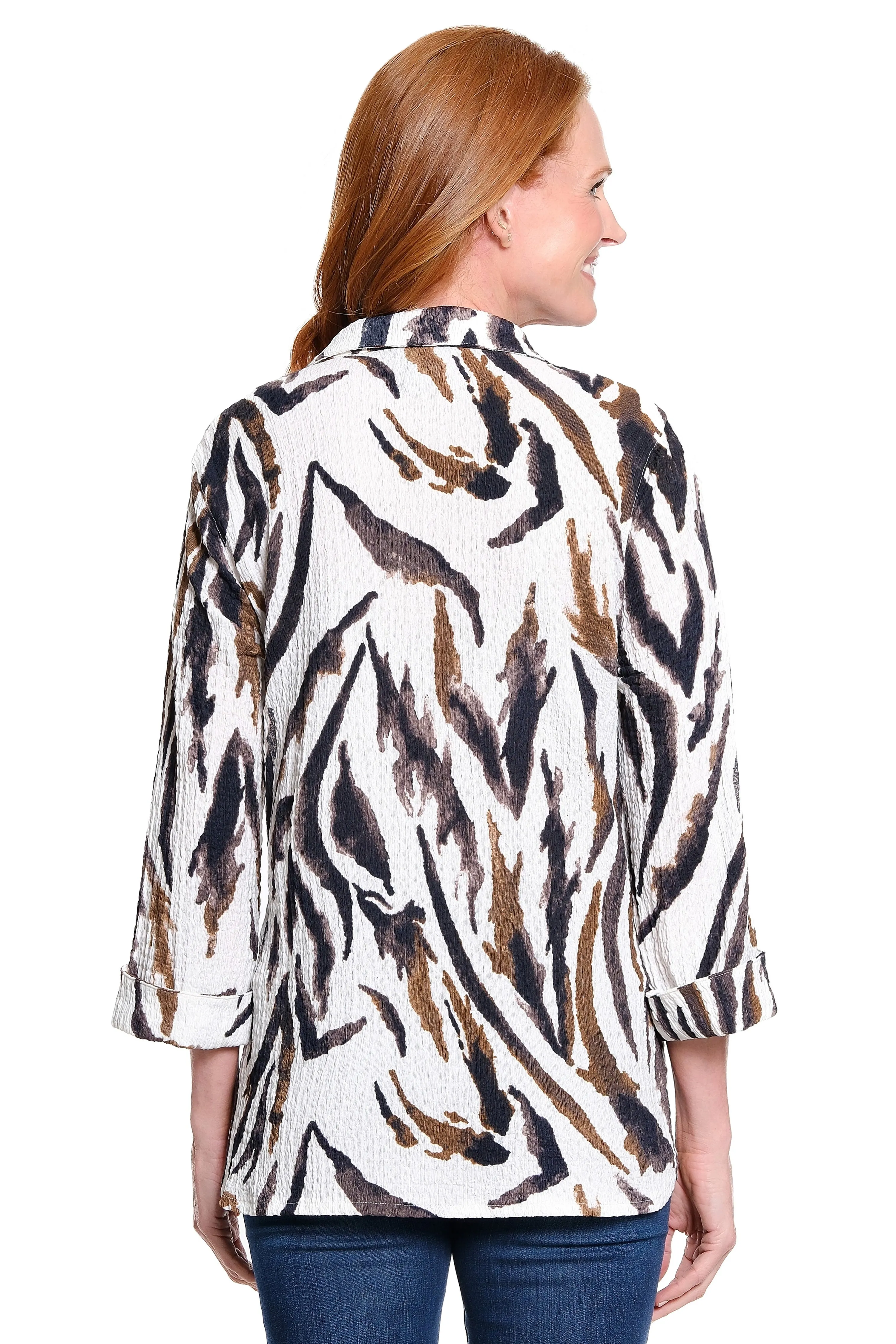 Textured Knit Tunic - Multi sold by Ail Miles Clothing product image thumbnail 2