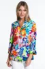 Print Button Front Jacket - Floral Multi sold by Ail Miles Clothing