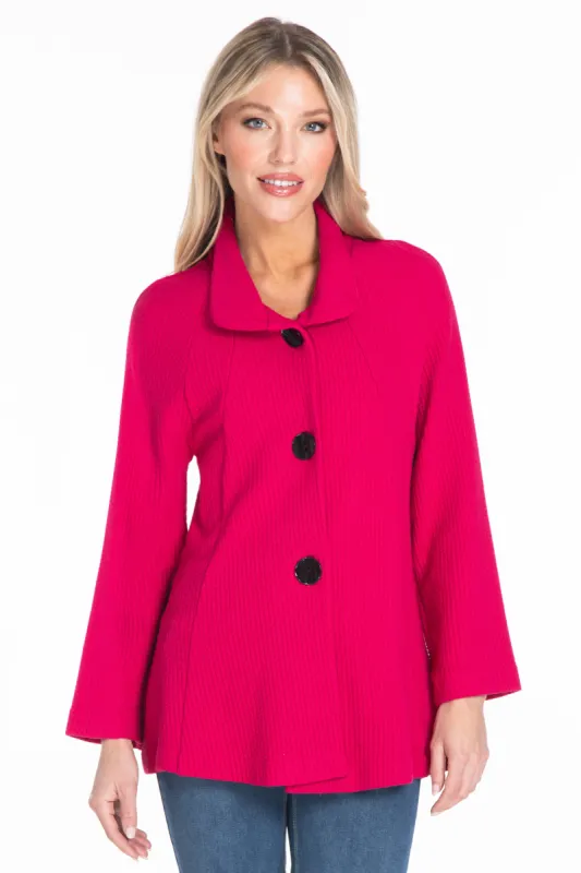 Textured Jacket - Fuchsia sold by Ail Miles Clothing
