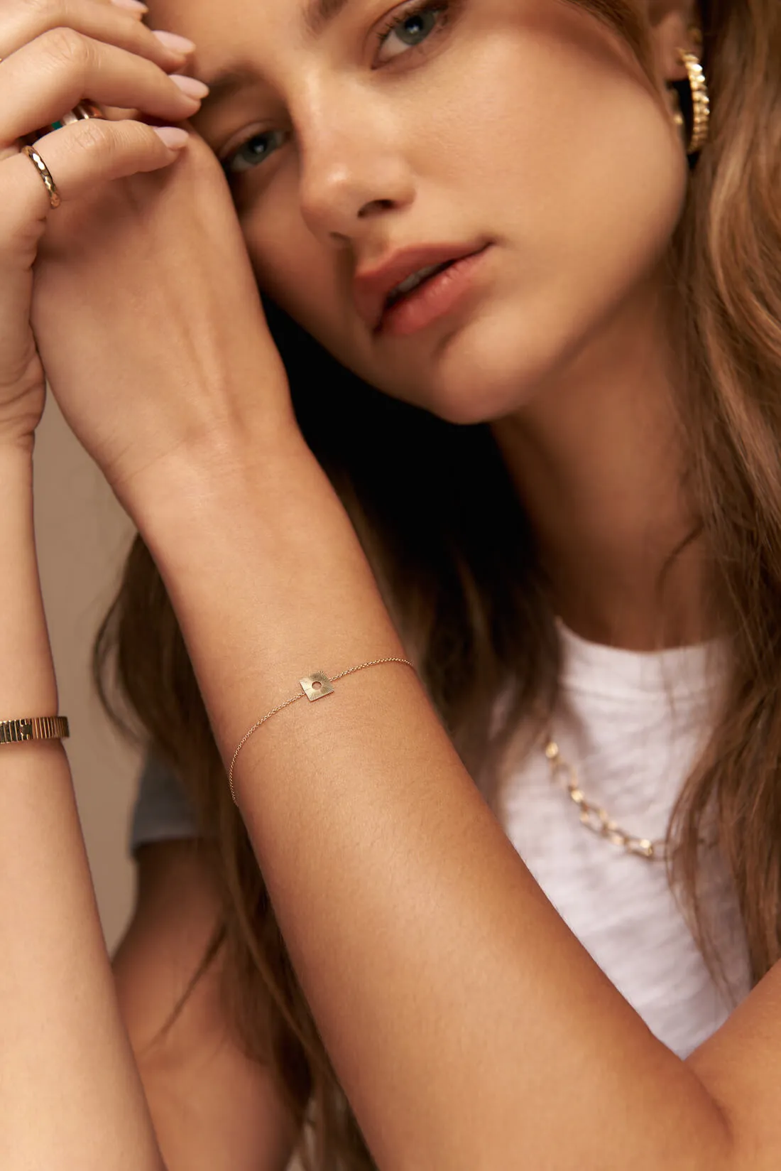 Geo Square Bracelet sold by Alice Pierre product image thumbnail 2