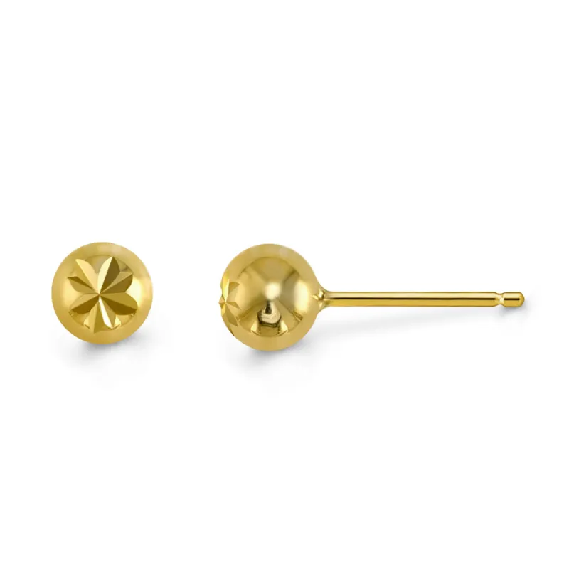 Flower Ball Stud Earrings sold by Alice Pierre