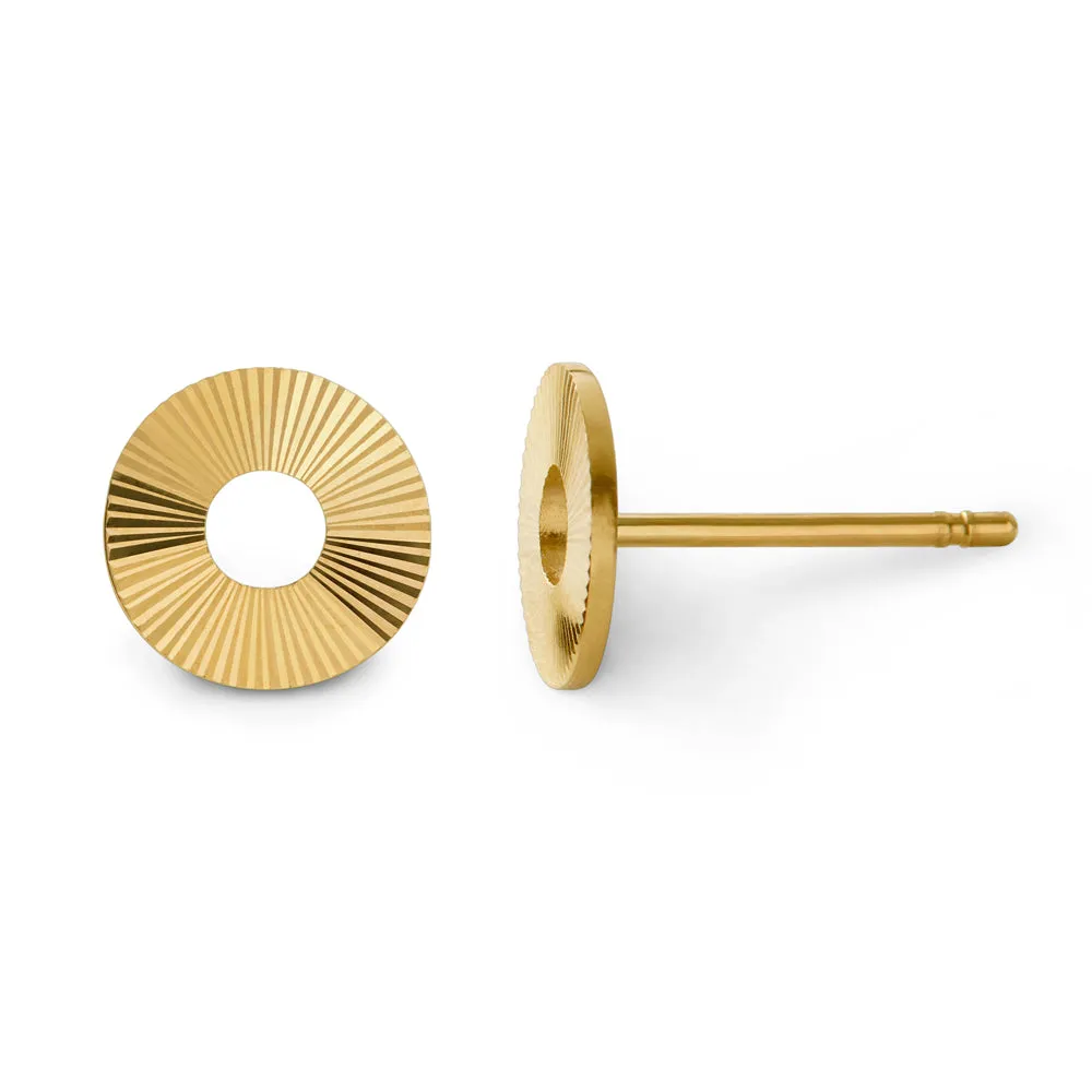Geo Circle Studs sold by Alice Pierre