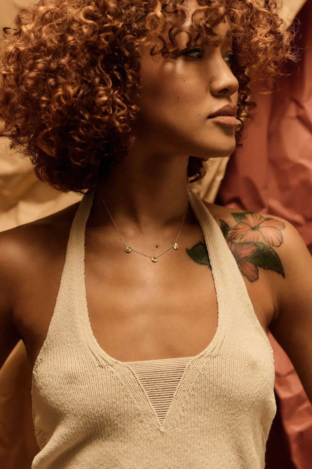 Triple Mini Stella Necklace sold by Alice Pierre product image thumbnail 2