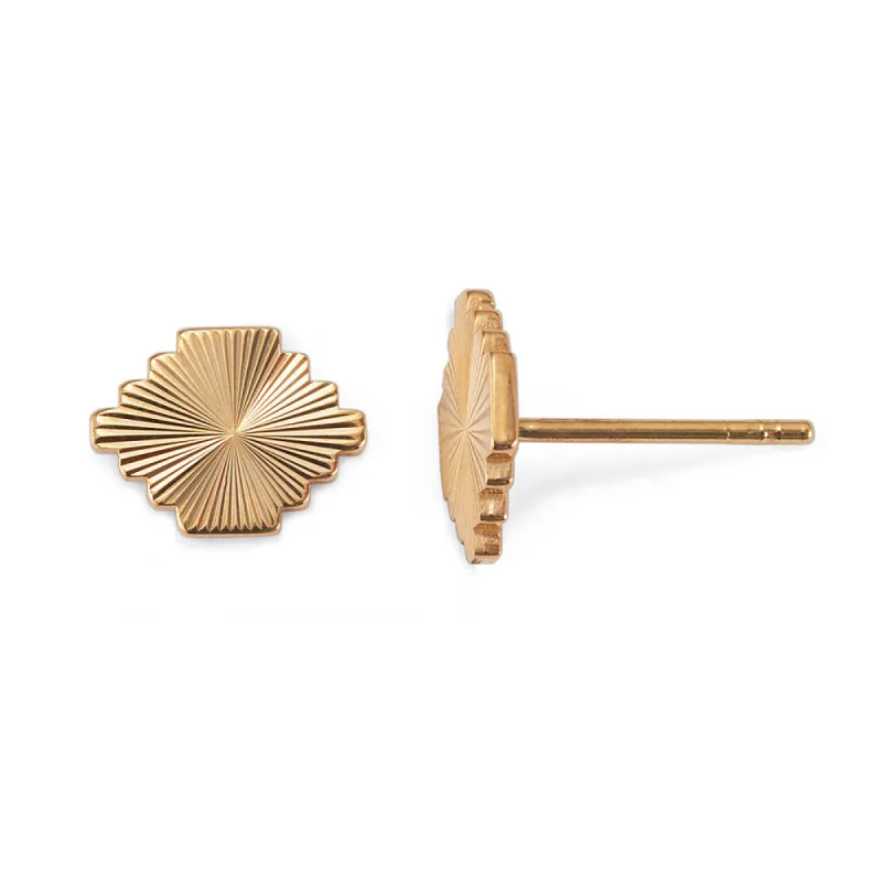 Puzzle Stud Earrings sold by Alice Pierre