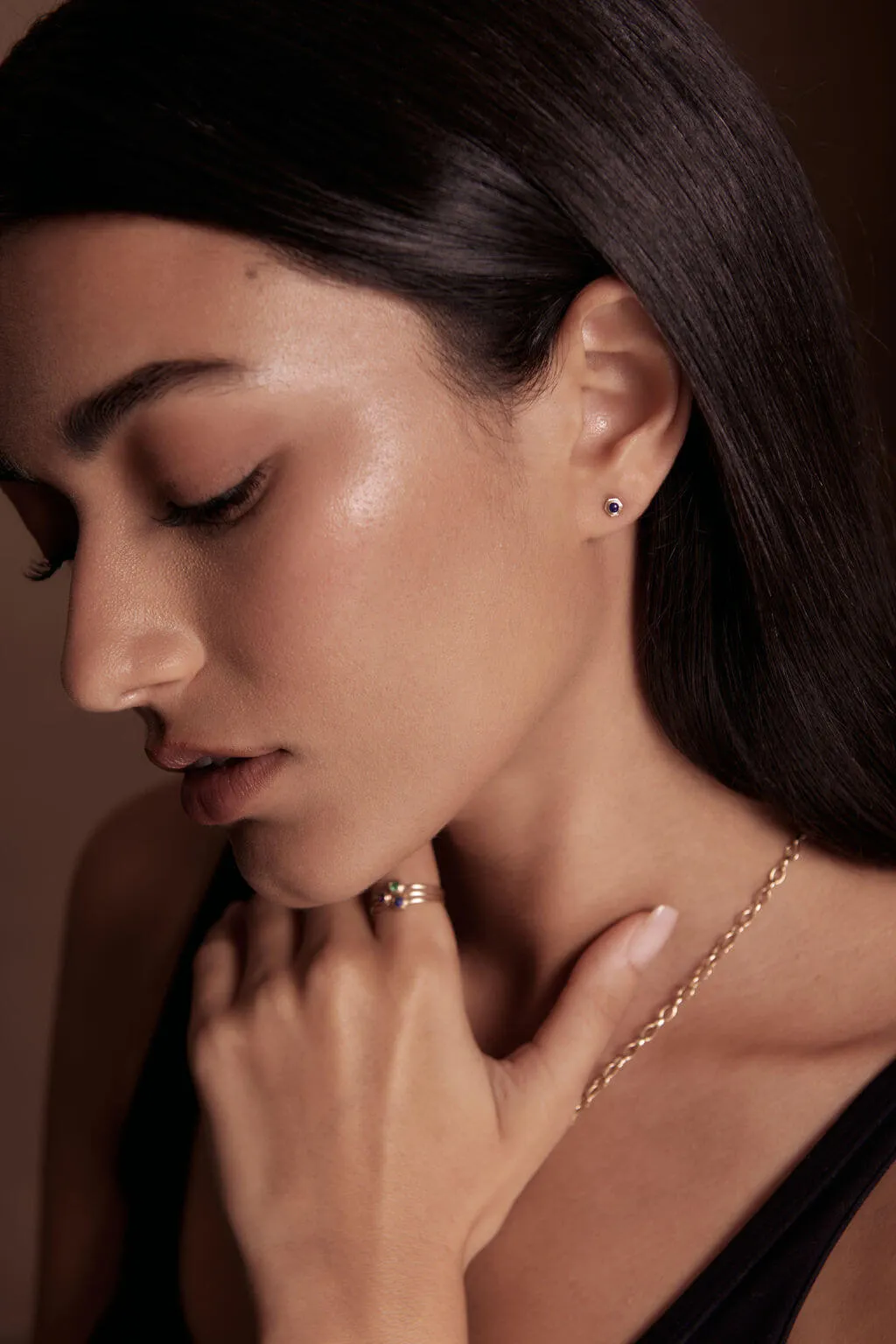 Mini Prism Stud Earrings sold by Alice Pierre product image thumbnail 2