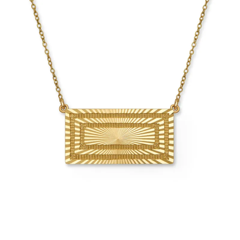 Stella Rectangle Necklace sold by Alice Pierre