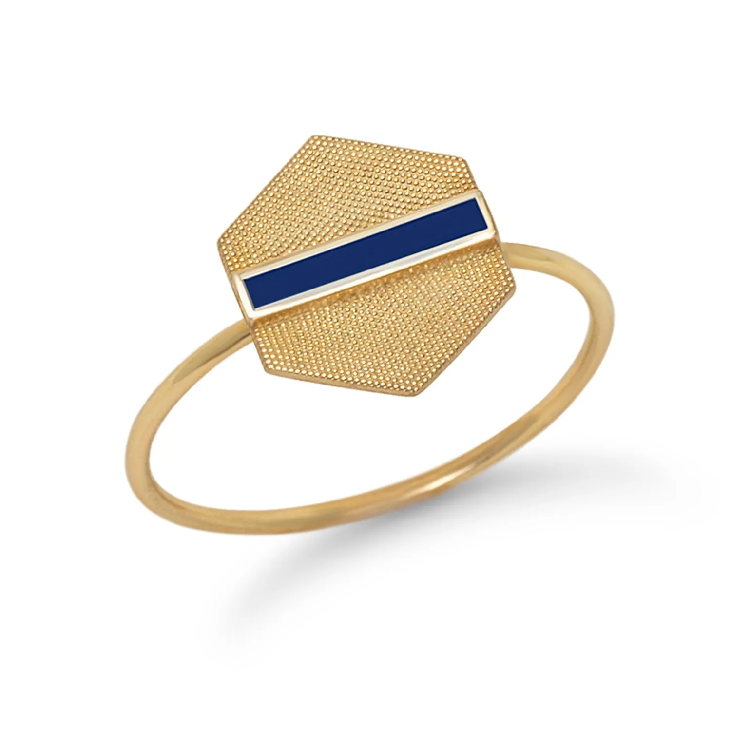 Retro Hex Ring sold by Alice Pierre