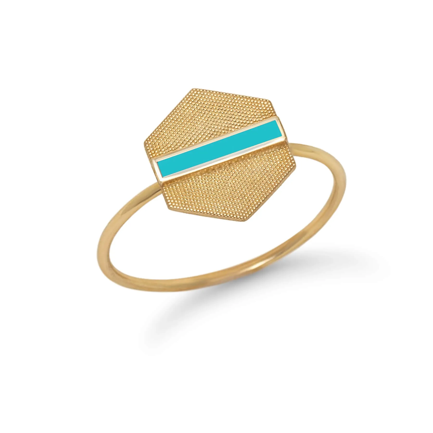 Retro Hex Ring sold by Alice Pierre product image thumbnail 4