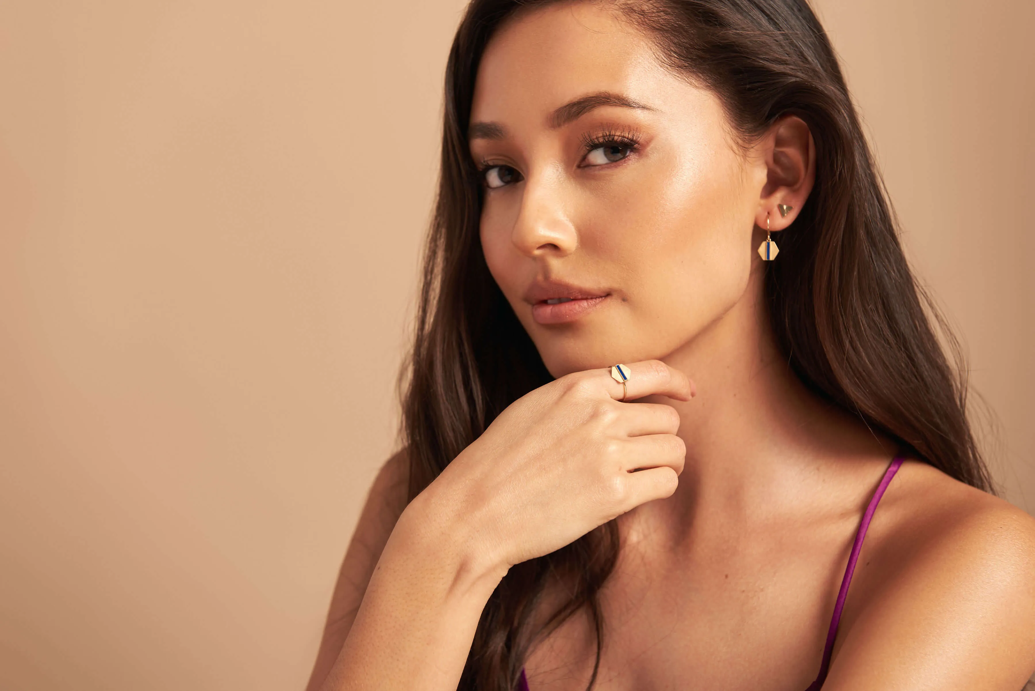 Retro Hex Ring sold by Alice Pierre product image thumbnail 2