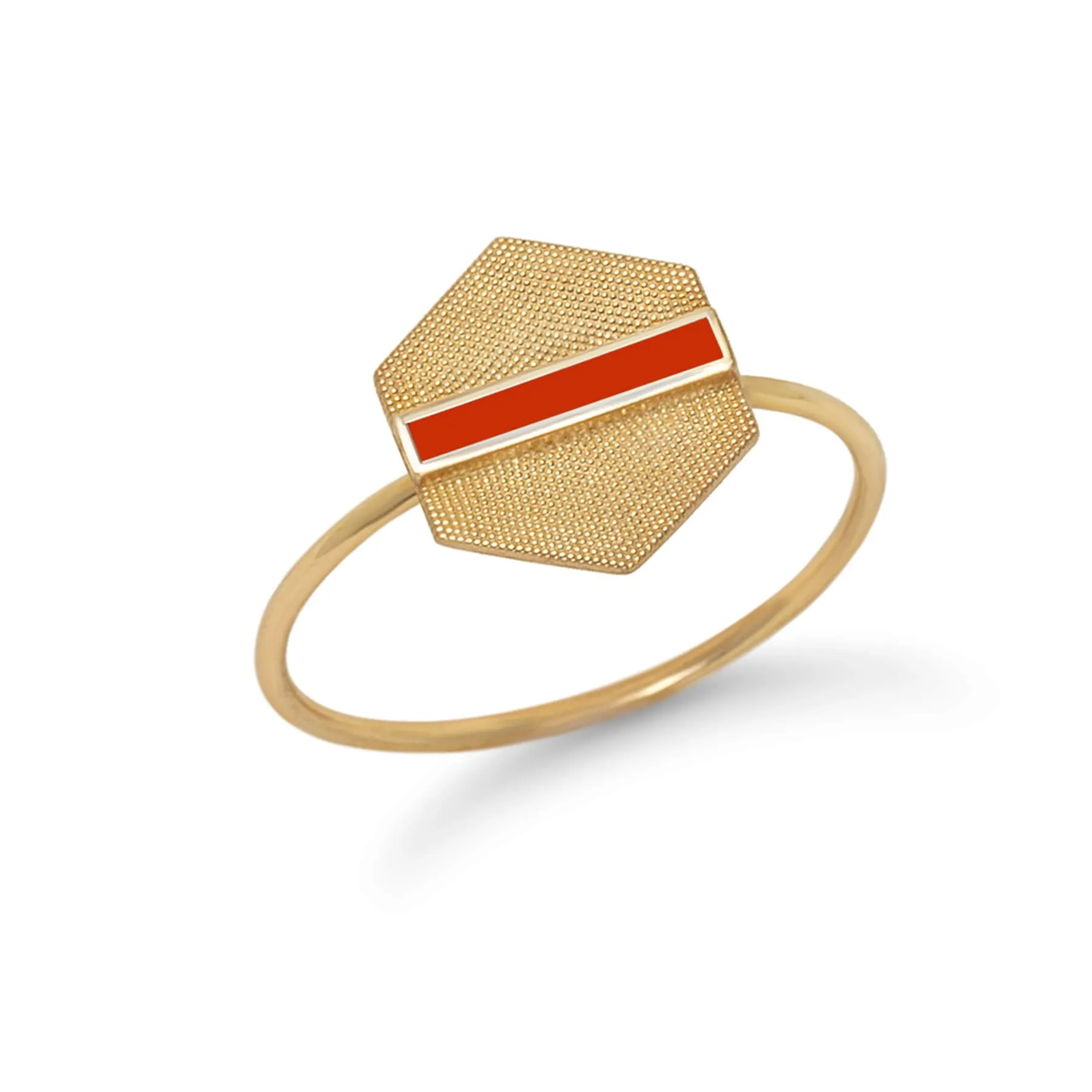 Retro Hex Ring sold by Alice Pierre product image thumbnail 3