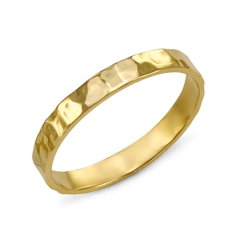 Hammered Gold Band sold by Alice Pierre