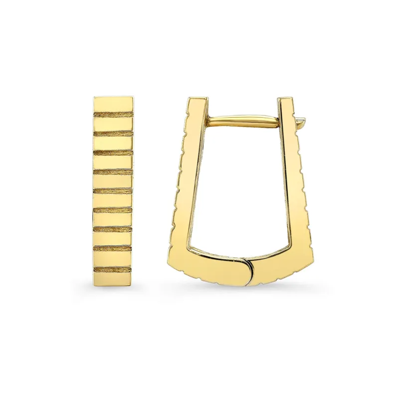 City Huggie Earrings sold by Alice Pierre