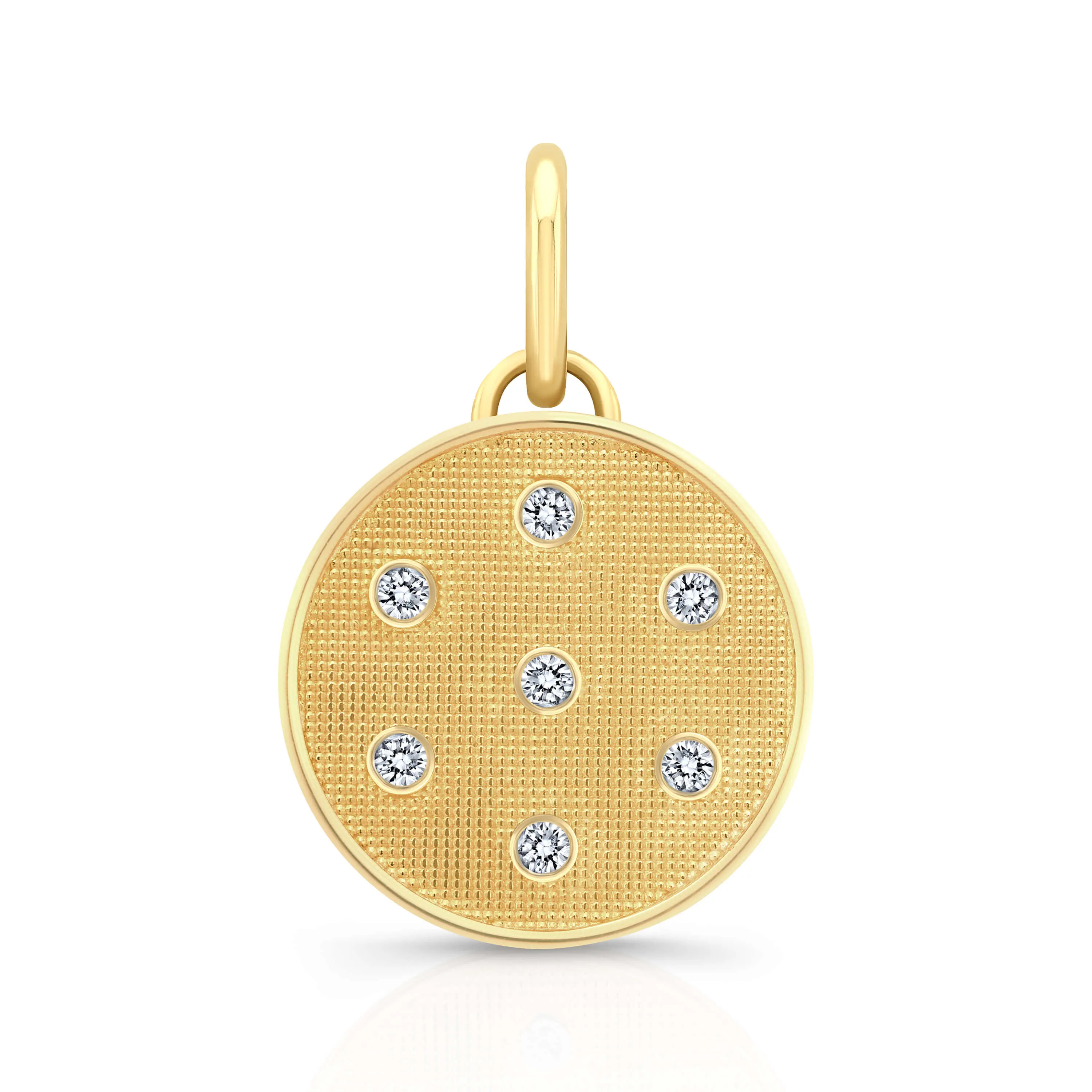 Diamond Circle Charm sold by Alice Pierre